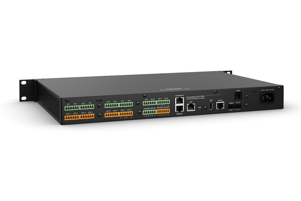 Bose ControlSpace EX-1280 Processor - Panel View